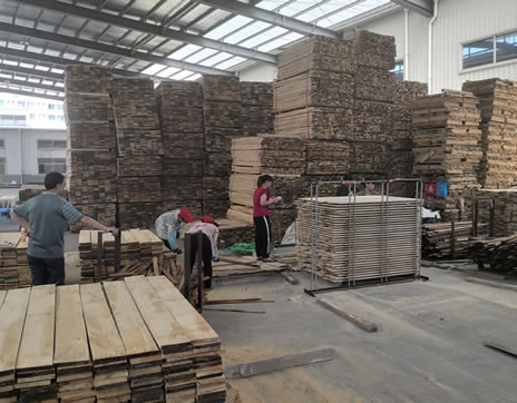 Lumber Drying Process for primed mouldings