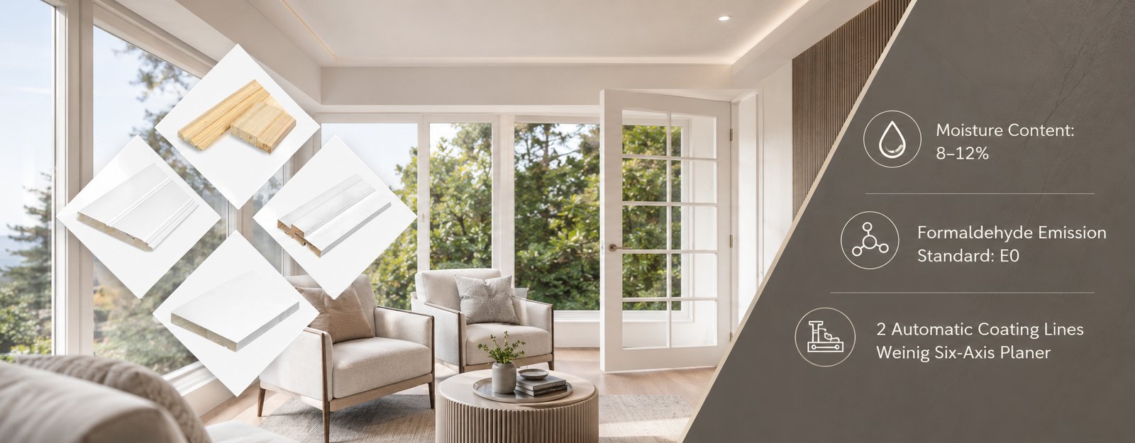 White Primed Wood/MDF Mouldings